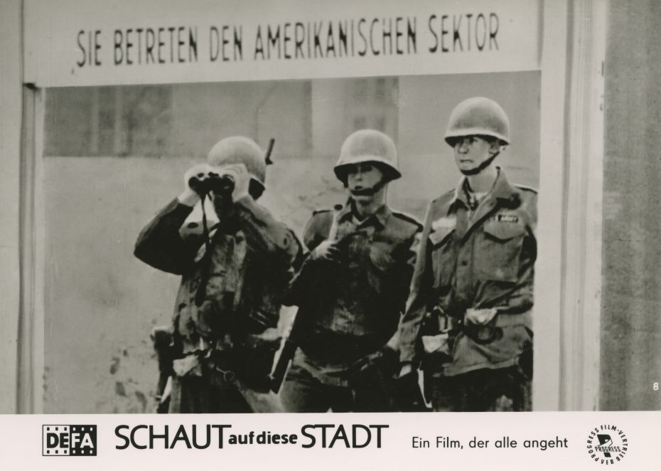 Filmplakat mit drei amerikanischen Soldaten
