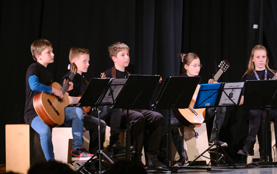 Foto: Gitarren Ensemble Probe