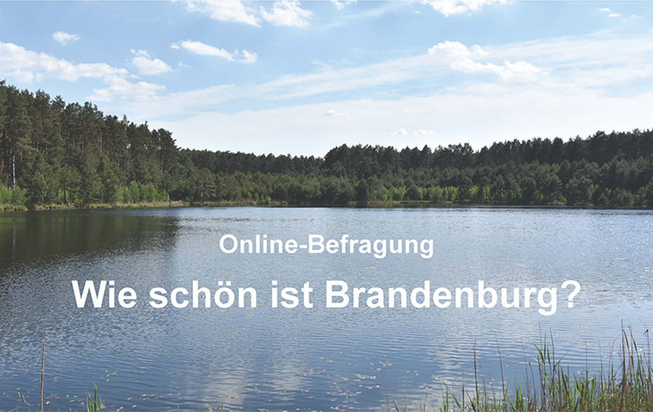 Landschaft Brandenburg Slogan