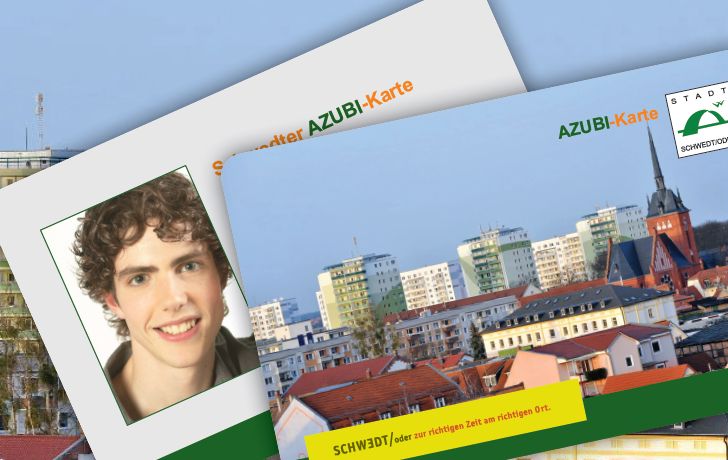 Foto: Werbekarte AZUBI-Karte