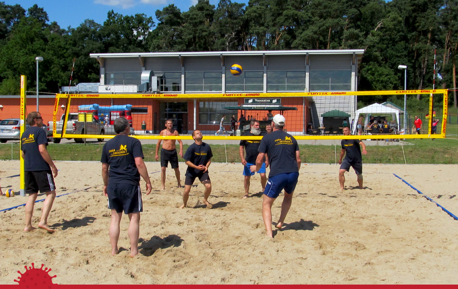 Foto: Beachvolleyball in Criewen