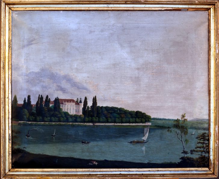 Foto: Gemälde mit Schloss