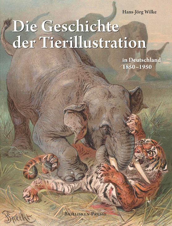 Titelgrafik Elefant und Tiger im Kampf