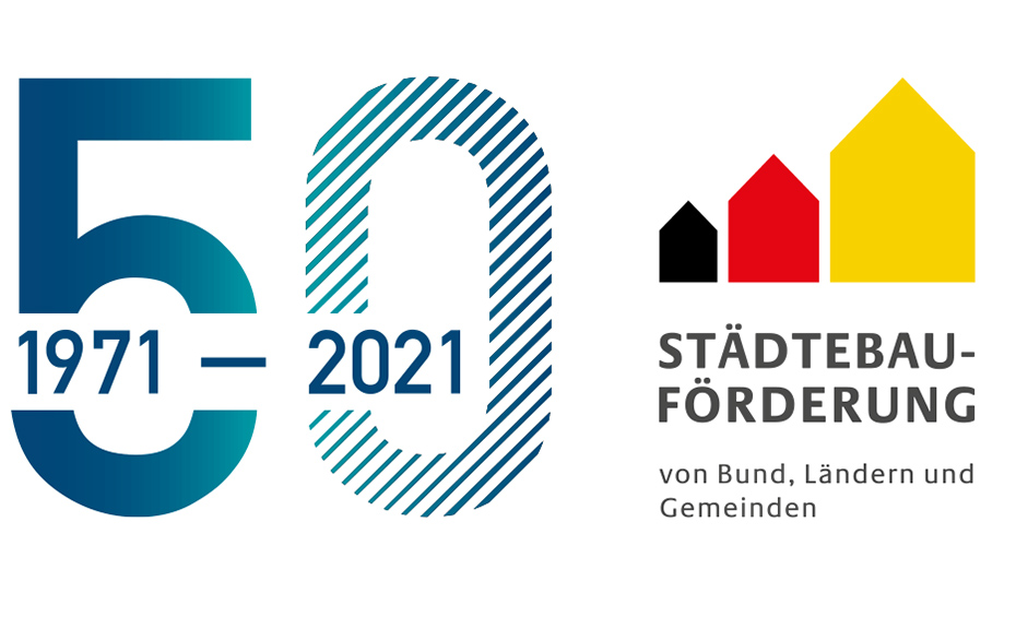 Logo Städtebauförderung 50 Jahre