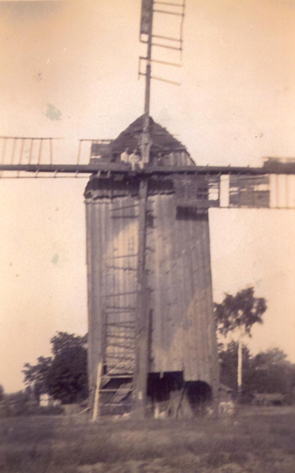 altes Foto von der Mühle