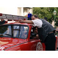 Foto: rotes kleines Feuerwehrauto