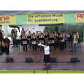 Foto: Big Band auf der Bühne