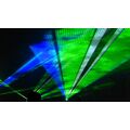 Foto: Lasershow in Blau und Grün