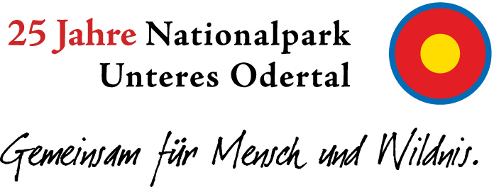 Logo: 25 Jahre Nationalpark